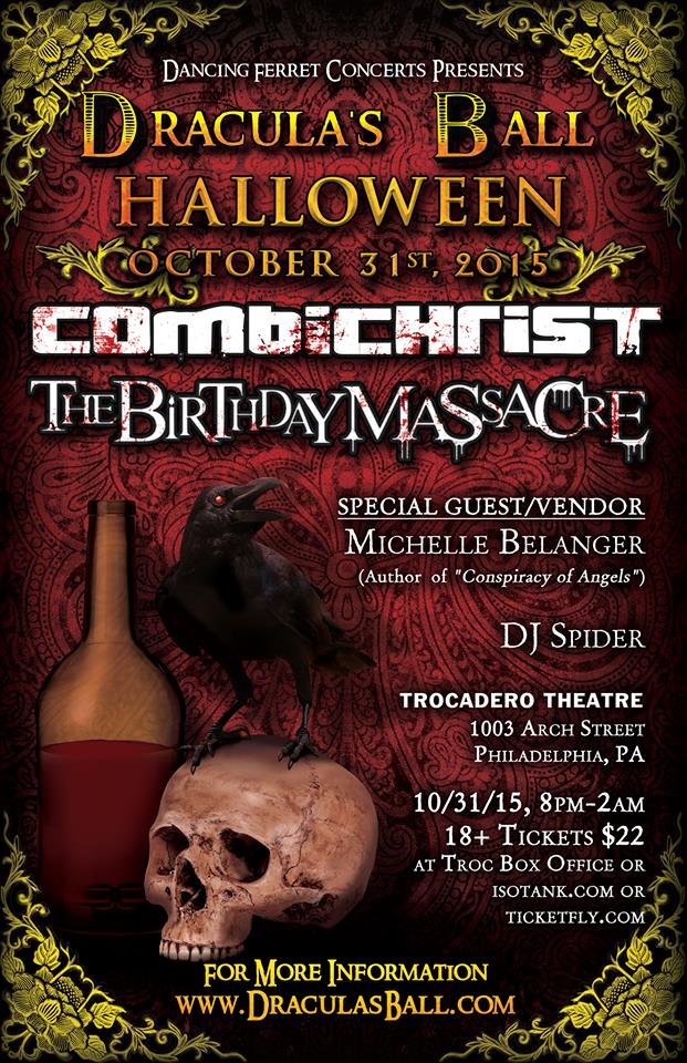 Dracula's Ball Halloween Event Poster